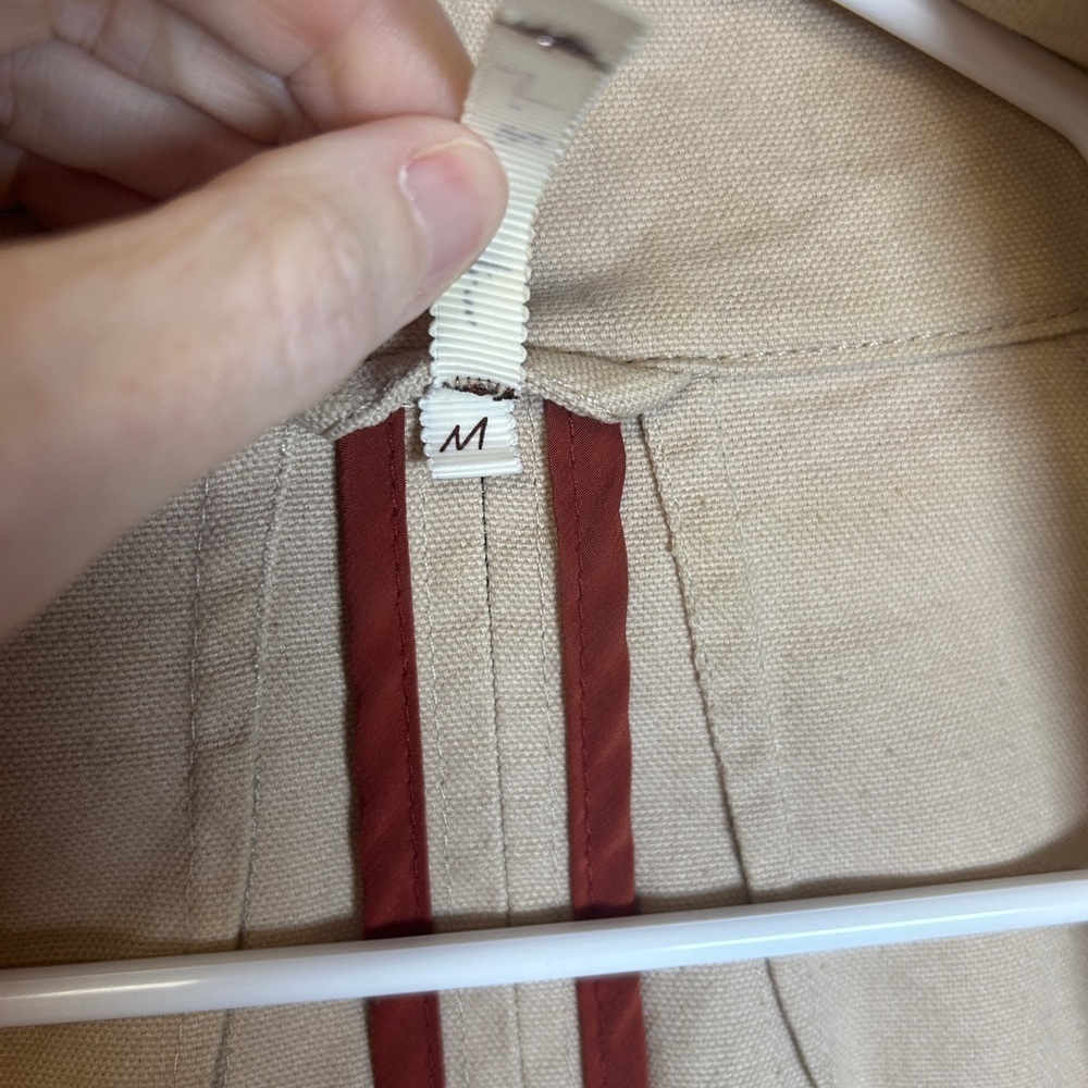 Women's Beige Jacket - Picture 3 of 6